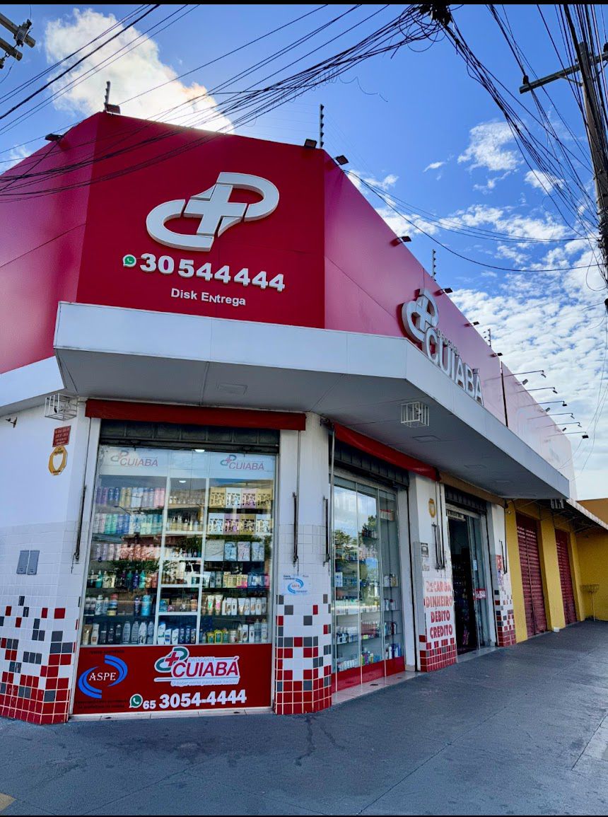 Fachada Drogaria Cuiabá